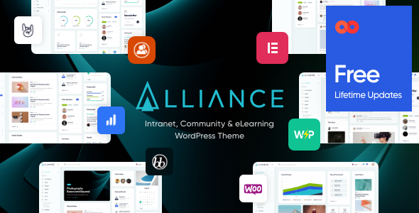 Alliance | Intranet & Extranet BuddyPress WordPress Theme Logo